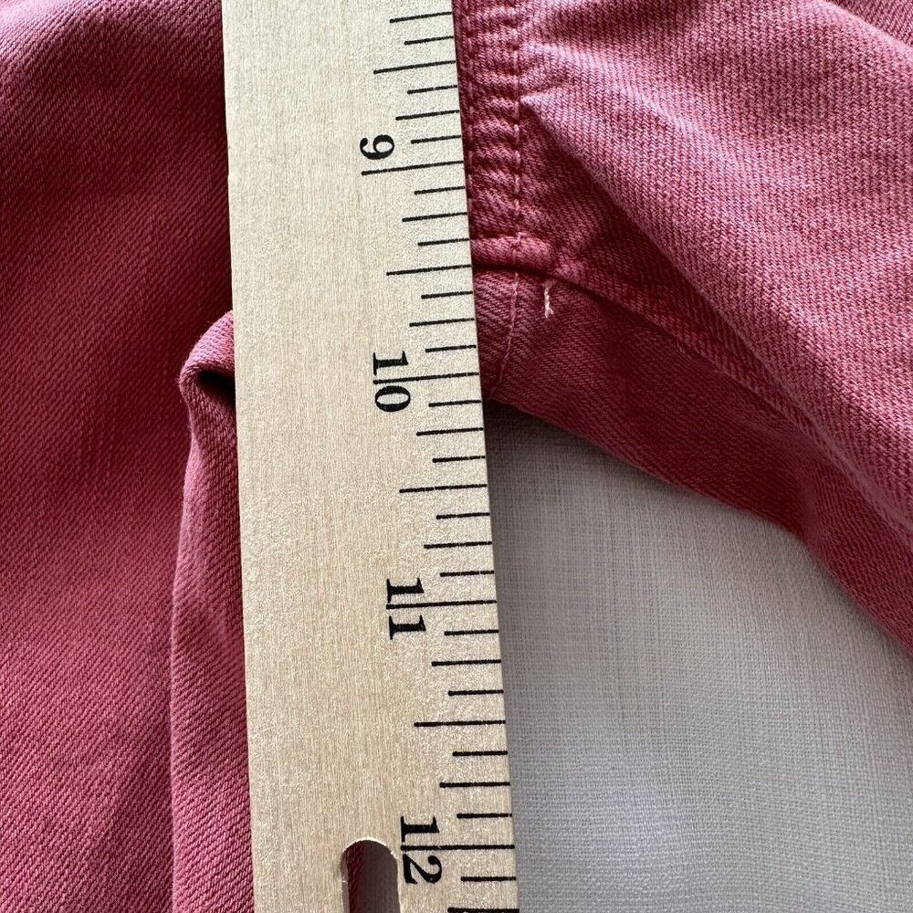 Made And Loved LOFT CORAL MODERN SKINNY MID RISE DENIM JEANS SIZE 28/6 Slim - Picture 4 of 10